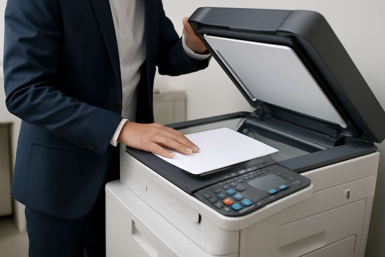 how use photocopy machine