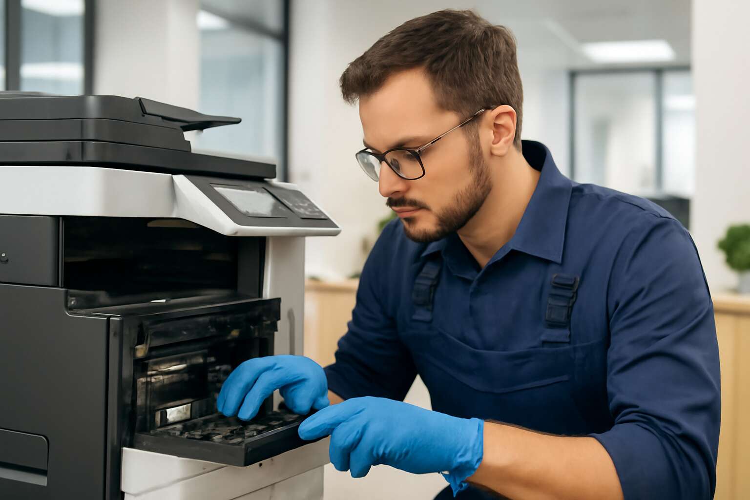 photocopier technician salary