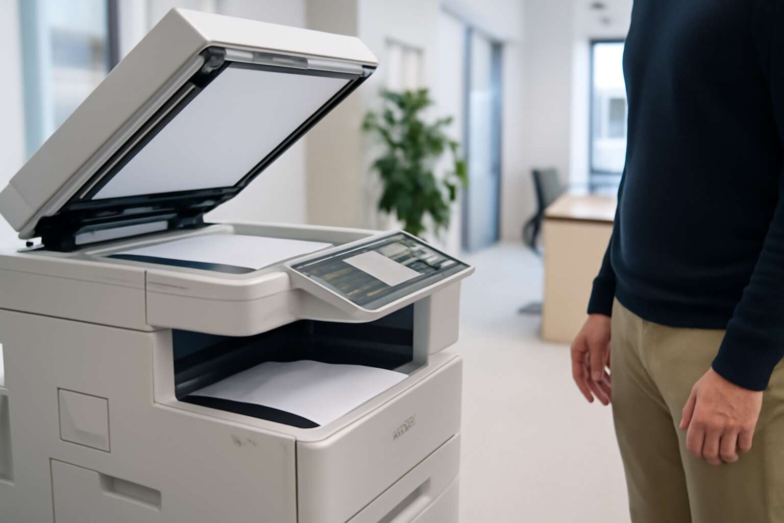 photocopy machine nearby
