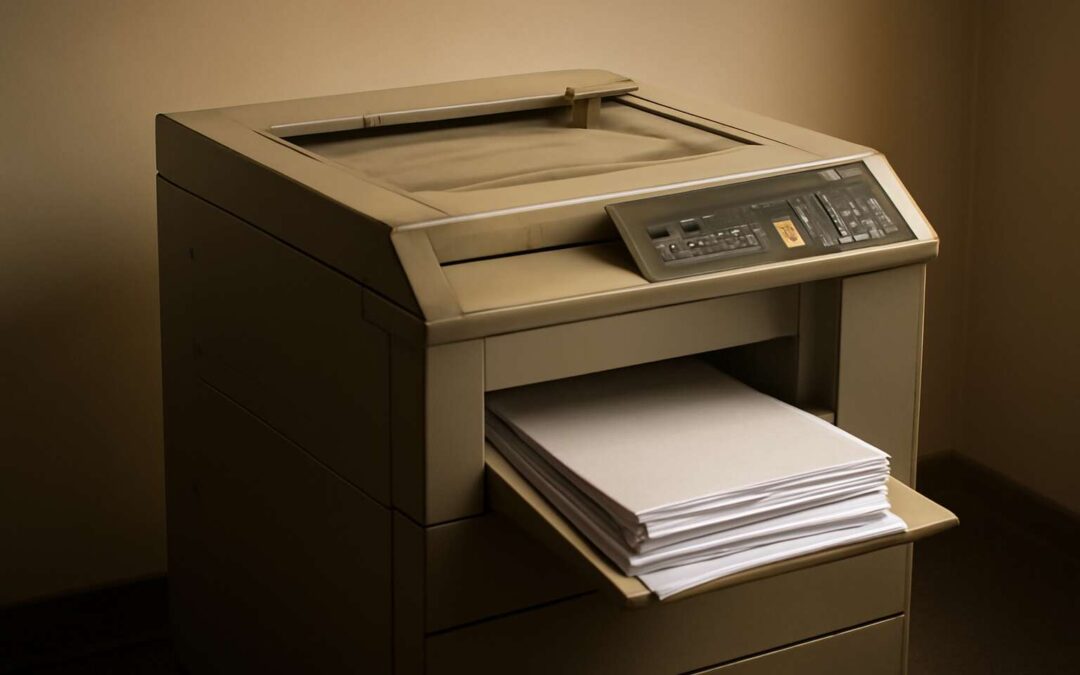 Why the photocopier old still sparks nostalgia and retro office vibes