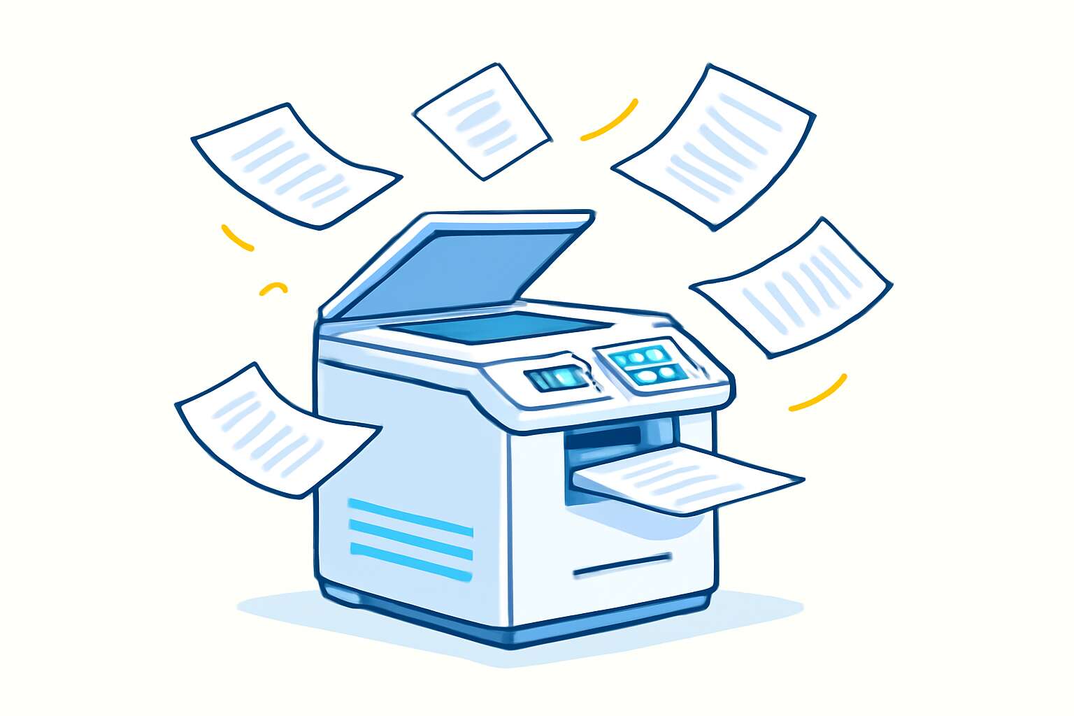 photocopier clipart