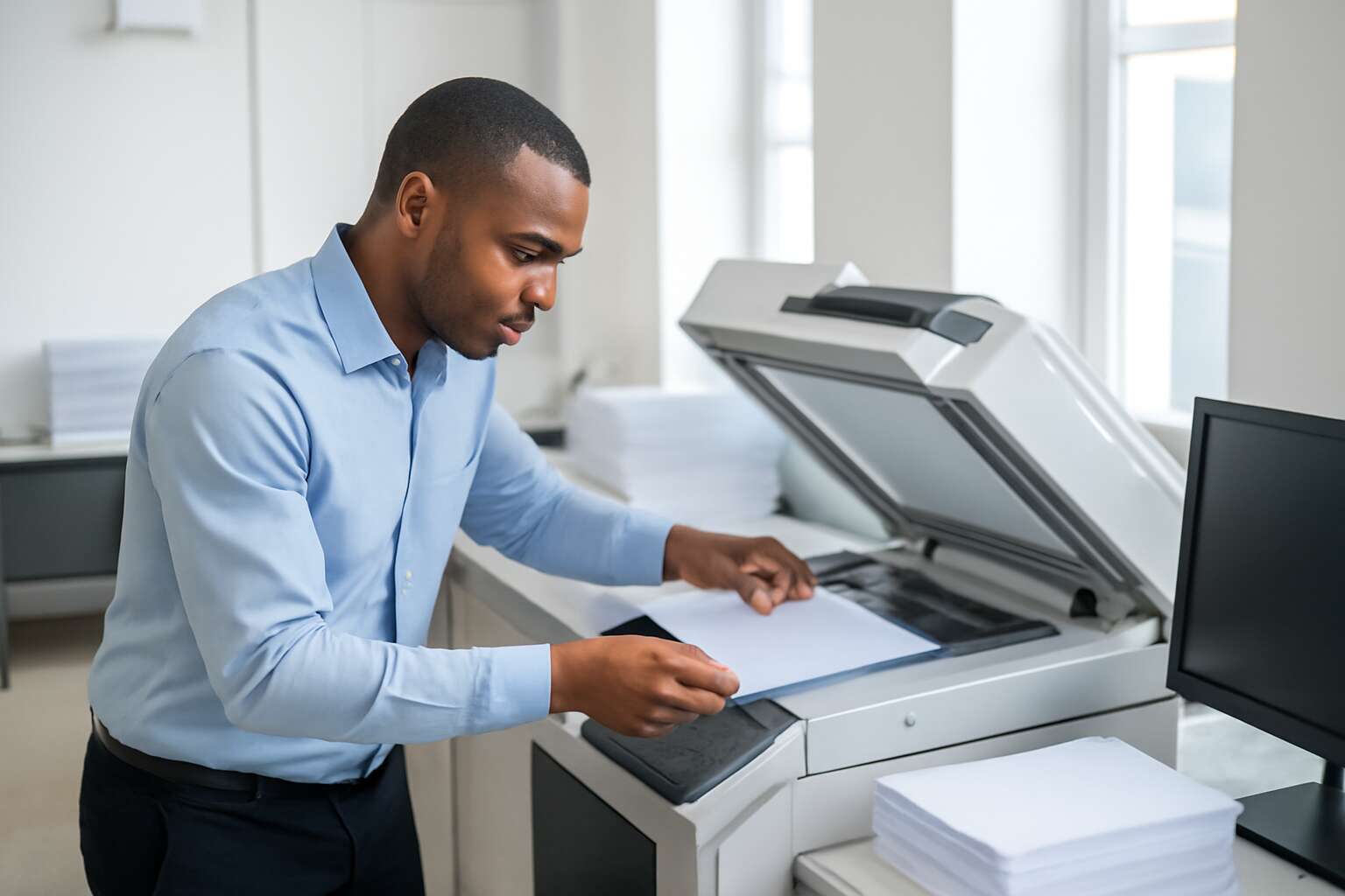 photocopy machine operator job