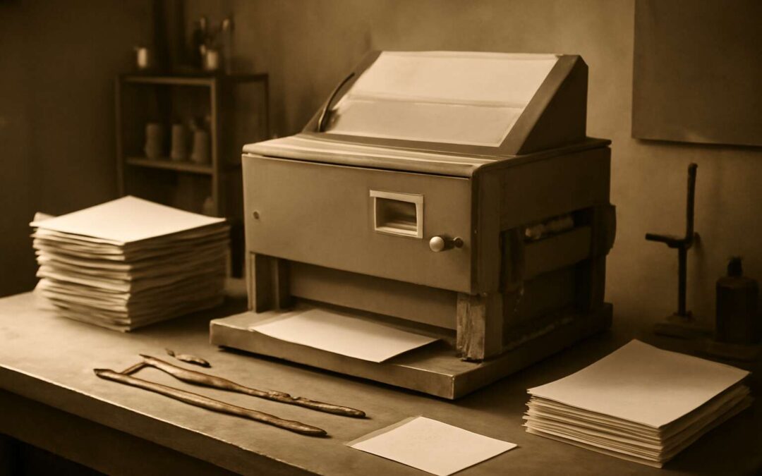Discover where was the photocopier invented and the surprising path to office automation