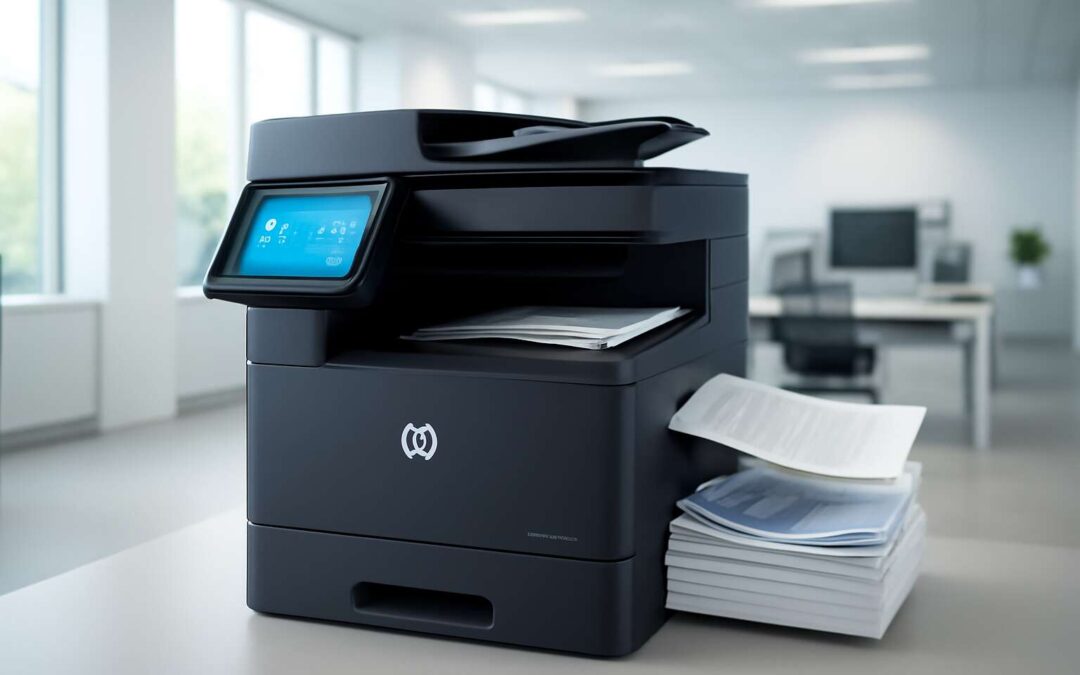 Maximize productivity with the hp photocopier machine for crisp, fast copies